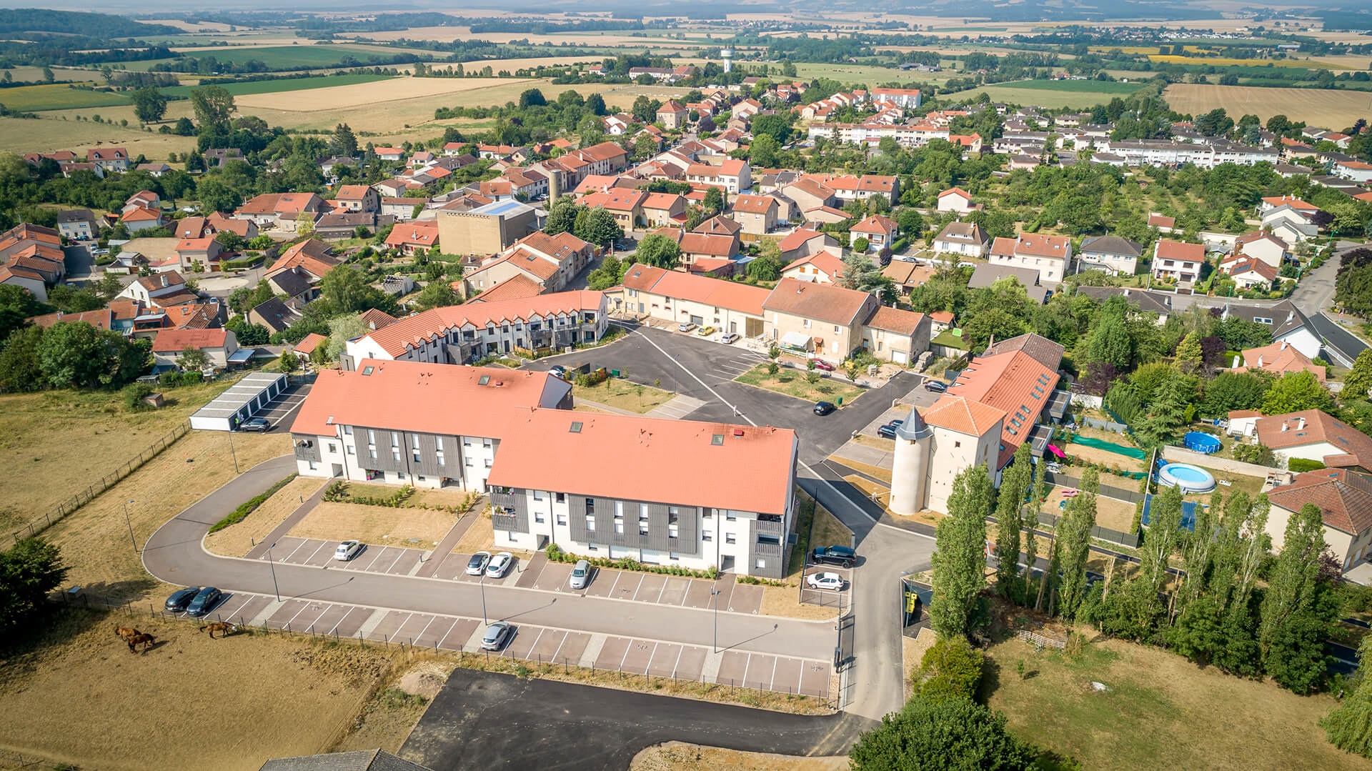 Image d'ensemble du Domaine de la Tour